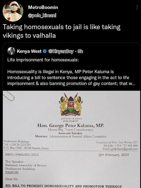 Metroboomin polo_kimani taking homosexuals to jail is like taking vikings to val