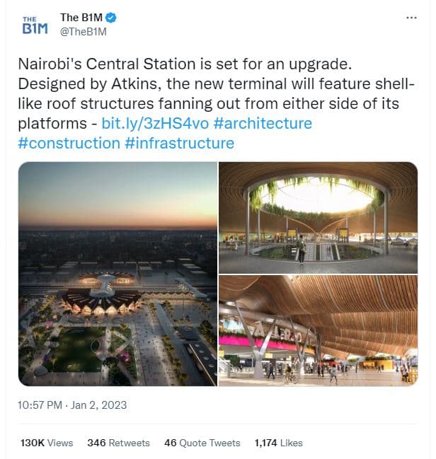 The bim bim thebim nairobi's central station is set for an upgrade designed by a