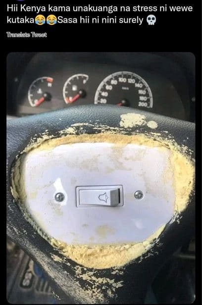 Hii kenya kama unakuanga na stress ni wewe kutaka sasa hii ni nini surely tbensa