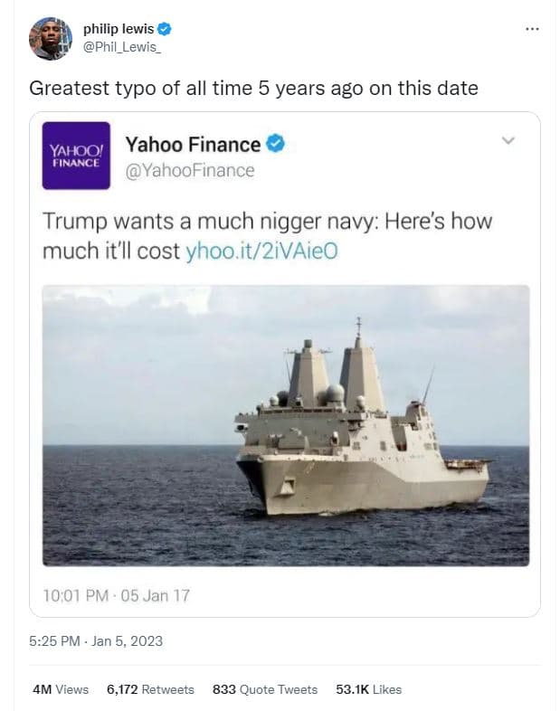 Philip lewis phil_lewis greatest typo of all time 5 years ago on this date yahoo