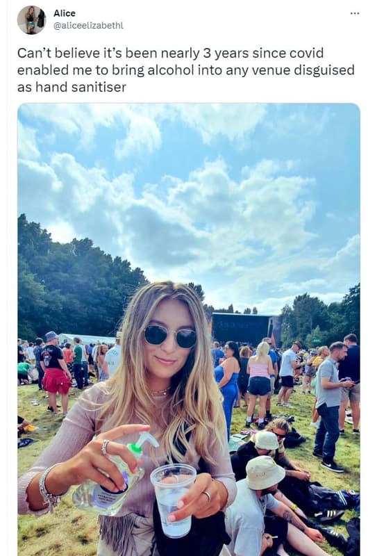 Alice aliceelizabethl can't believe its been nearly 3 years since covid enabled