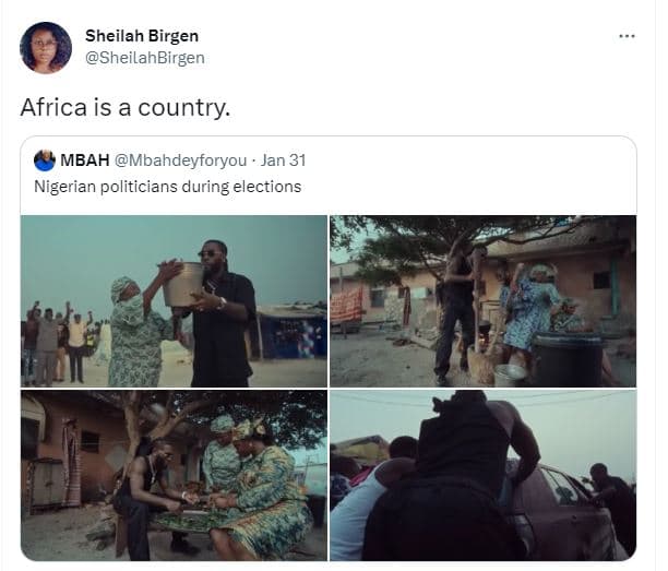 Sheilah birgen sheilahbirgen africa is a country. mbah mbahdeyforyou jan 31 nige