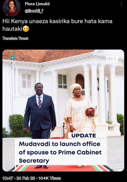 Flora limukii lukiyff hii kenya unaeza kasirika bure hata kama hautaki tanslata