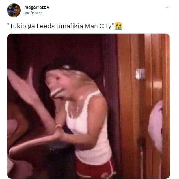 Magarrazz afcrazz tukipiga leeds tunafikia man city