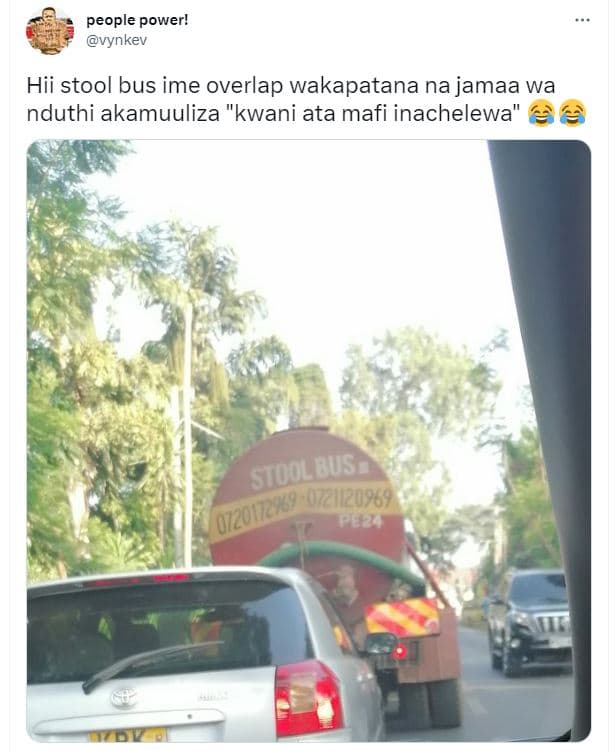 People power! vynkev hii stool bus ime overlap wakapatana na jamaa wa nduthi aka