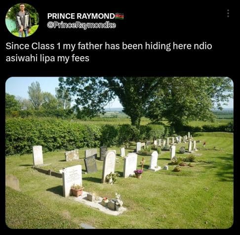 Prince raymond prfnceraylmondke since class 1my father has been hiding here ndio
