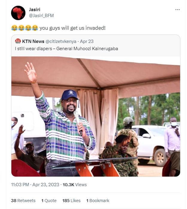 Jasiri jasiri_bfm aae2 you guys will get us invaded! ktn news citizetvkenya . ap