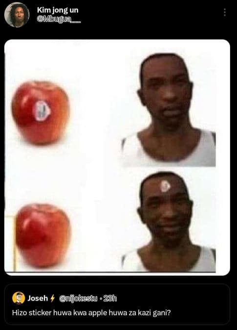 Kim 'jong un mbugua joseh ijokasqy '28h hizo sticker huwa kwa apple huwa za kazi
