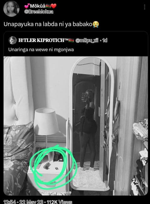 Mãk' breemokua unapayuka na labda ni ya babako h!tler kiprotichtm mlipuzi 1d una