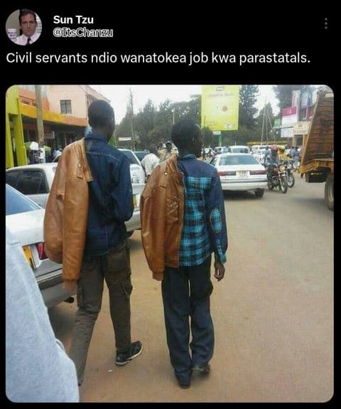 Sun tzu ischanz civil servants ndio wanatokea job kwa parastatals