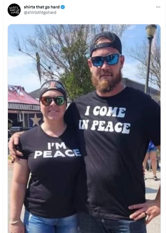 55r' shirts that go hard '8 shirtsthtgohard 1 come w peage im peace