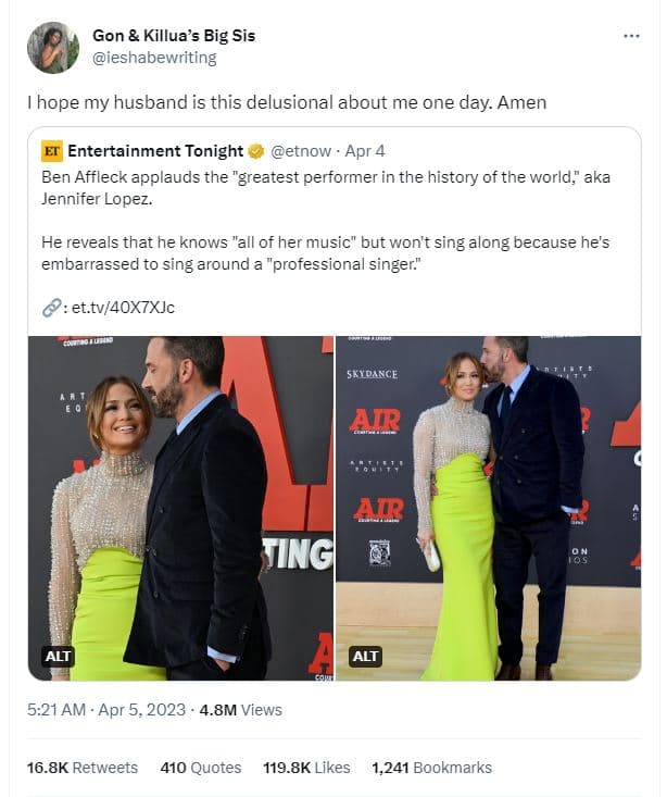 Gon killua big sis ieshabewriting hope my husband is this delusional about me on