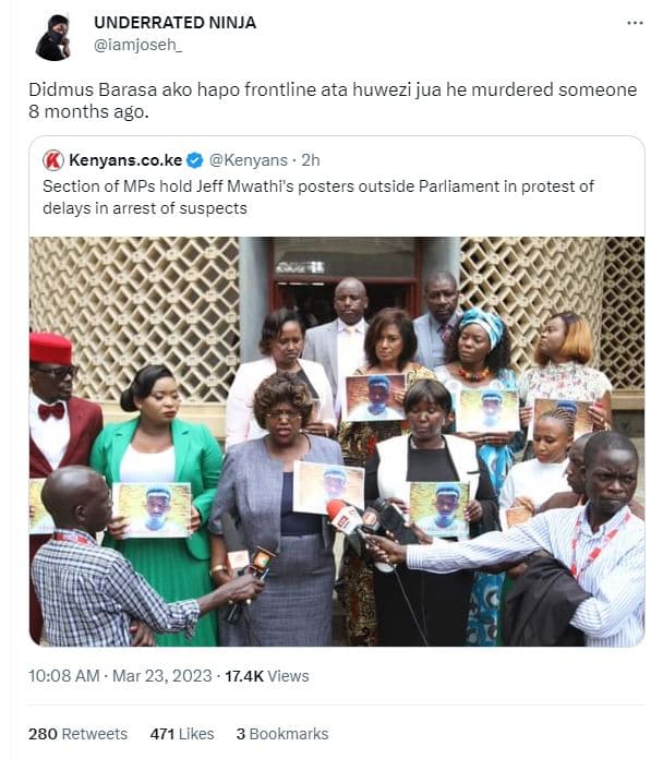 Underrated ninja iamjoseh _ didmus barasa ako hapo frontline ata huwezi jua he m