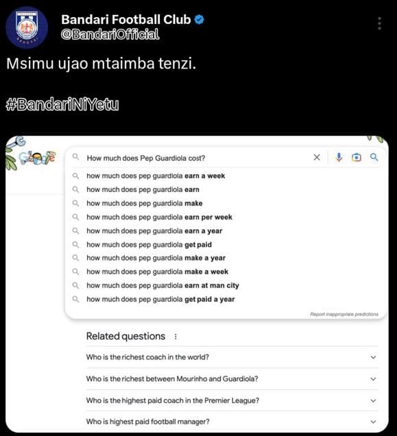 Bandari football club bandaffofficial msimu ujao mtaimba tenzi. bandarinfyety ho