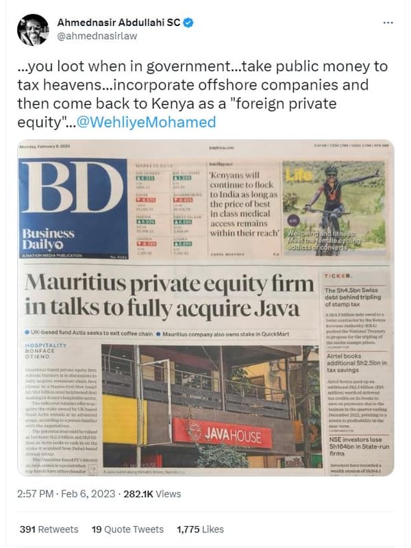 Ahmednasir abdullahi sc ahmednasirlaw you loot when in government_take public mo