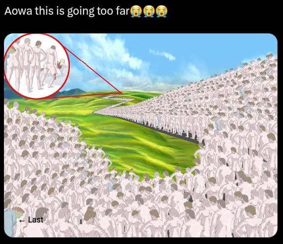 Aowa this is going too far900 last