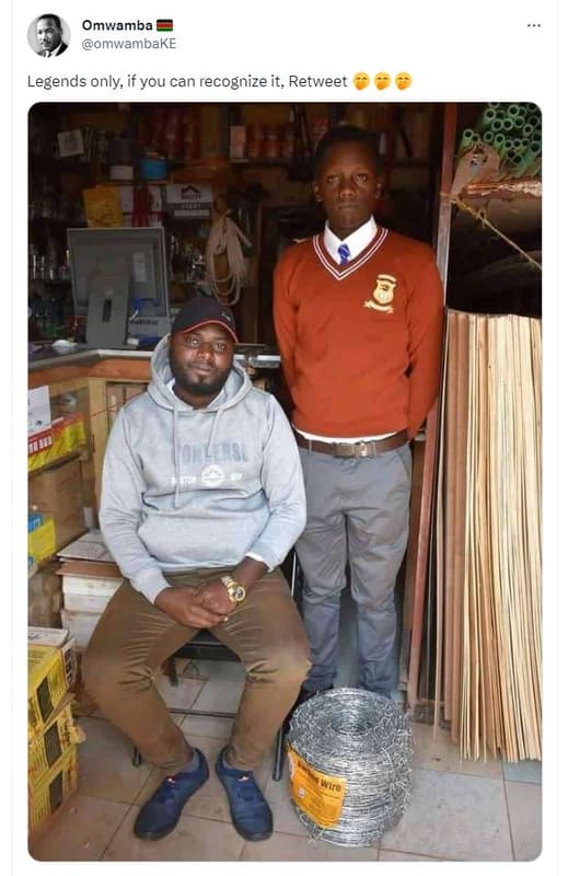 Omwamba omwambake legends only if you can recognize it, retweet