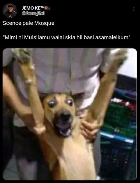 Jemo ketm emokel scence pale mosque mimi ni muisilamu walai skia hii basi asamal