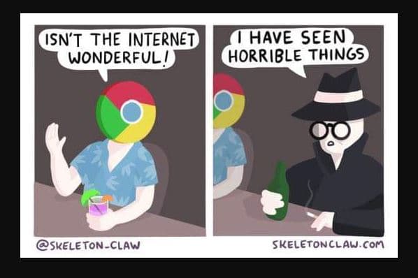 Isn't the internet wonderful! have seen horrible things skeleton_clav skeletoncl