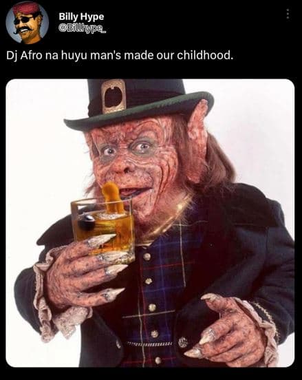Billy hype buhypa dj afro na huyu man's made our childhood.