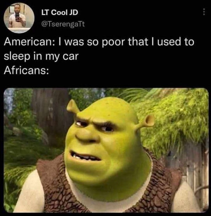 Lt cool jd tserengatt american was so poor that used to sleep in my car africans