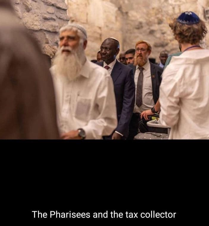 The pharisees and the tax collector