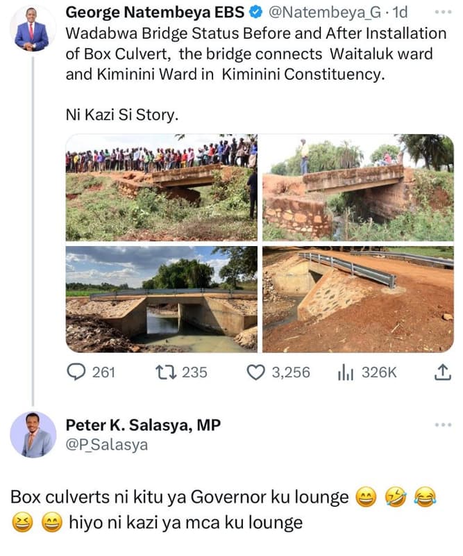 George natembeya ebs natembeya_g 1d wadabwa bridge status before and after insta