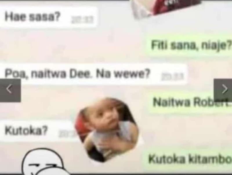 Hae fllcana noje pon naltwo dee nawene? 0 nollyo rou kutoka? kutoka mtambo