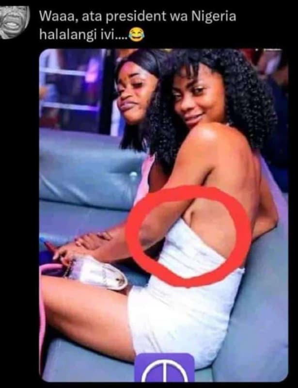 Waaa, ata president wa nigeria halalangi ivi.