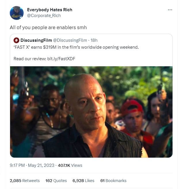 Everybody hates rich corporate_rich all of you people are enablers smh discussin