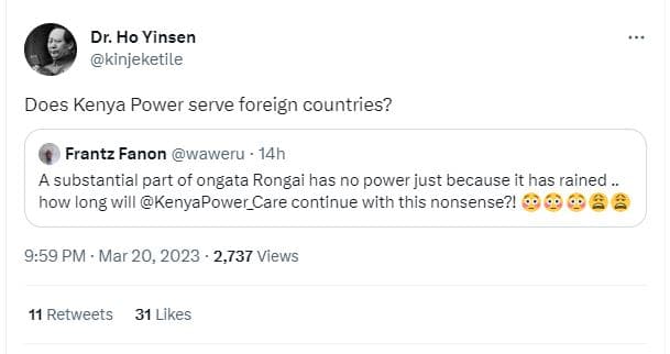 Dr. ho yinsen kinjeketile does kenya power serve foreign countries? frantz fanon