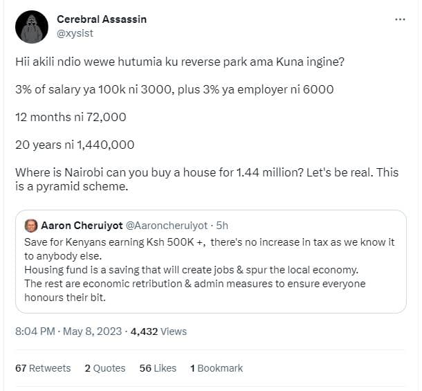 Cerebral assassin xysist hii akili ndio wewe hutumia ku reverse park ama kuna in