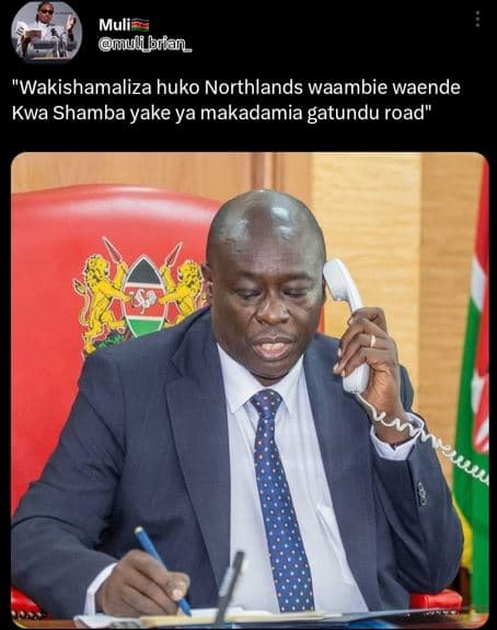 Muli mulf_brfan_ 'wakishamaliza huko northlands waambie waende kwa shamba yake y