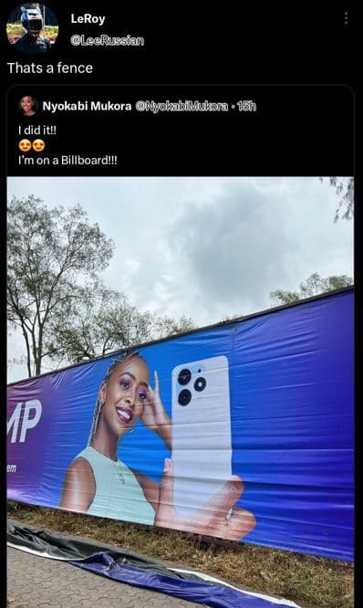 Leroy lecrussian thats a fence nyokabi mukora njokabilukon ę 18h diditu imon a b