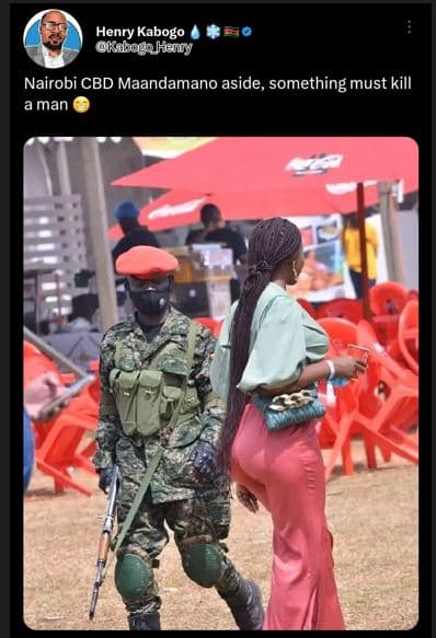 Henry kabogo kabo okenny nairobi cbd maandamano aside, something must kill a man