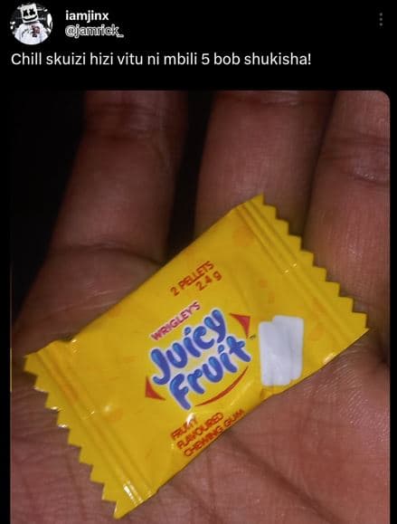 Iamjinx janfck _ chill skuizi hizi vitu ni mbili 5 bob shukisha! jgleys juccg gr