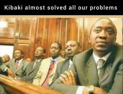 Kibaki almost solved all our problems