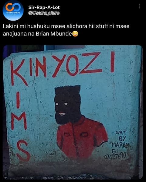 Sirrapalot osauaotero 12e lakini mi hushuku msee alichora hii stuff ni msee anaj