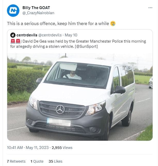 Billy the goat _crazynairobian this is a serious offence keep him there for a wh