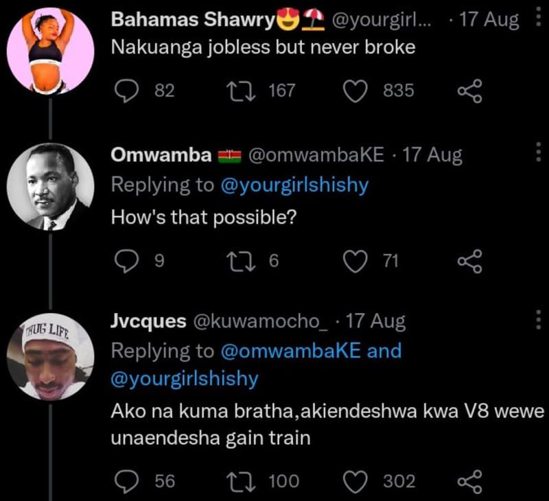 Bahamas shawry yourgirl. nakuanga jobless but never broke 17 aug 82 1 167 835 om