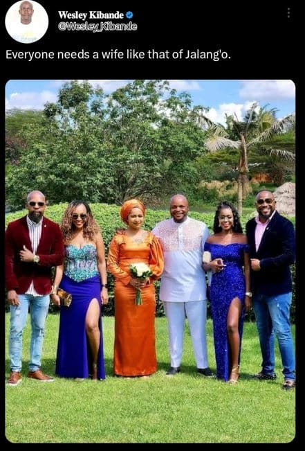 Wesley kibande wesley kibande everyone needs a wife like that of jalang'0.
