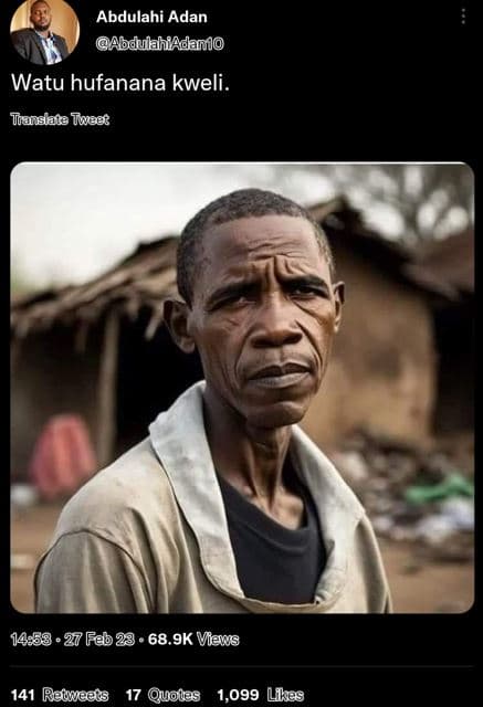 Abdulahi adan abdulahiadamno watu hufanana kweli. tanlata tncot 27 feb 23 68.9k