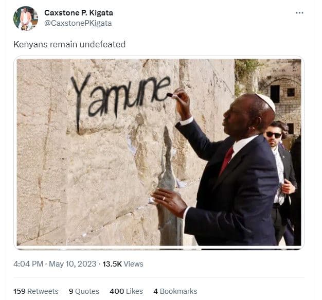 Caxstone p. kigata caxstonepkigata kenyans remain undefeated yanure 4.04 pm . ma