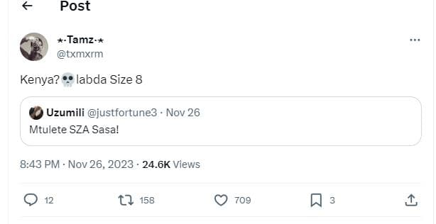 Post tamz txmxrm kenya? labda size 8 uzumili justfortune3 nov 26 mtulete sza sas