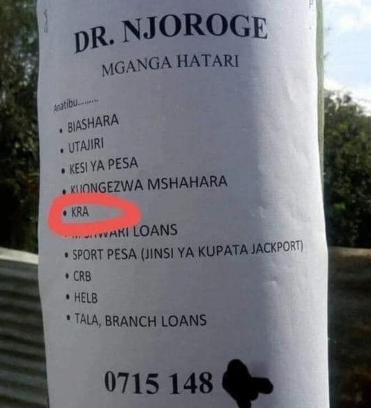 Njoroge dr. mganga hatari ratibu biashara utajiri kesi ya pesa xiiongezwa mshaha