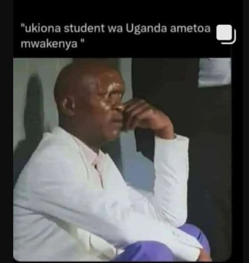 Ukiona student wa uganda ametoa mwakenya