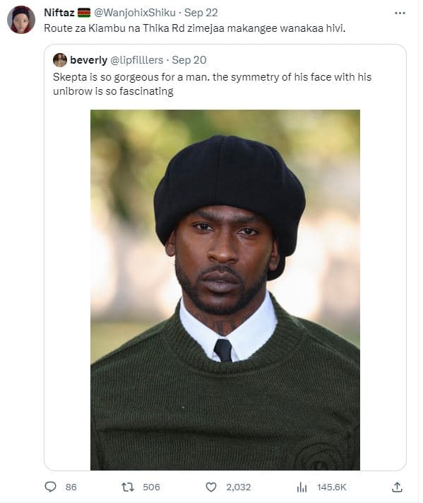 Niftaz wanjohixshiku sep 22 route za kiambu na thika rd zimejaa makangee wanakaa