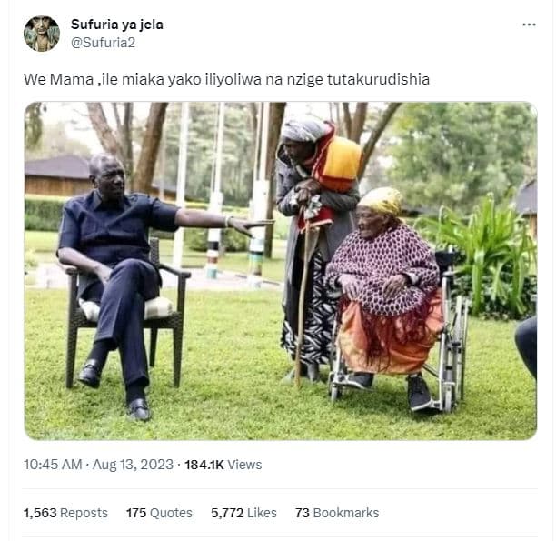 Sufuria ya jela sufuria2 we mama ile miaka yako iliyoliwa na nzige tutakurudishi