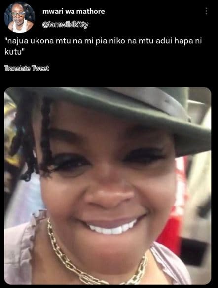 Mwari wa mathore iamwtlldkiggy najua ukona mtu na mi pia niko na mtu adui hapa n