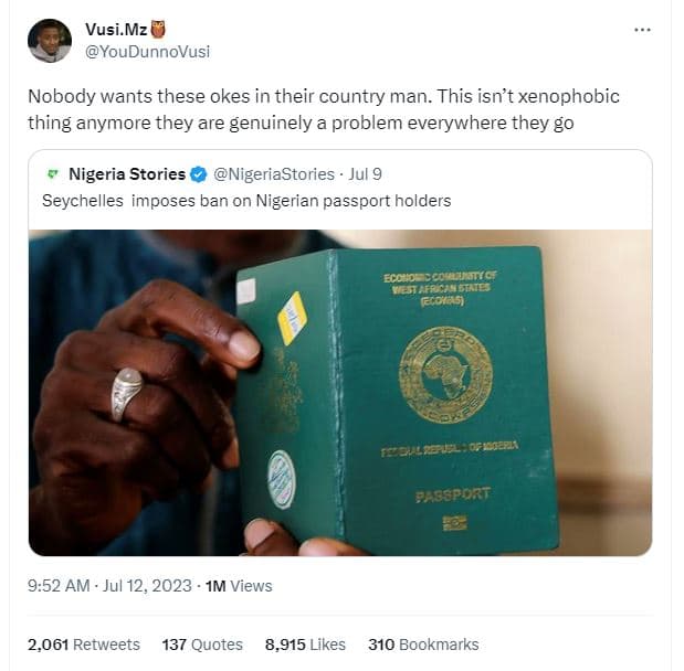 Vusi mz youdunnovusi nobody wants these okes in their country man. this isn't xe